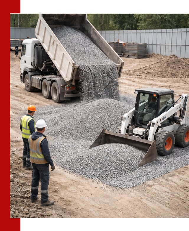 Доставка и продажа гранитного щебня фракции 0-5 в Коврове