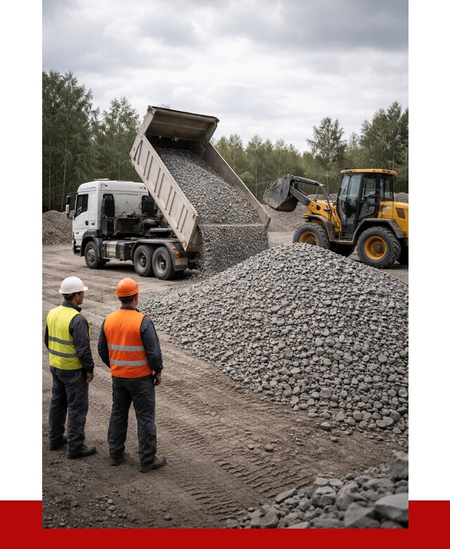 Гравийный щебень фракция 40-70 в Коврове от 9720р | ПРОНЕРУДКвр