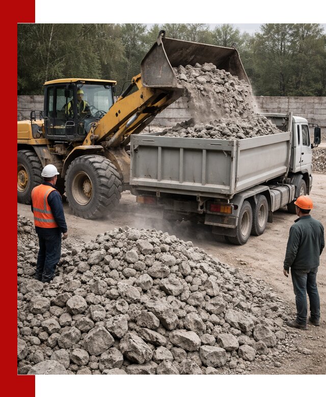 Вторичный щебень фракция 70–150 в Коврове с доставкой