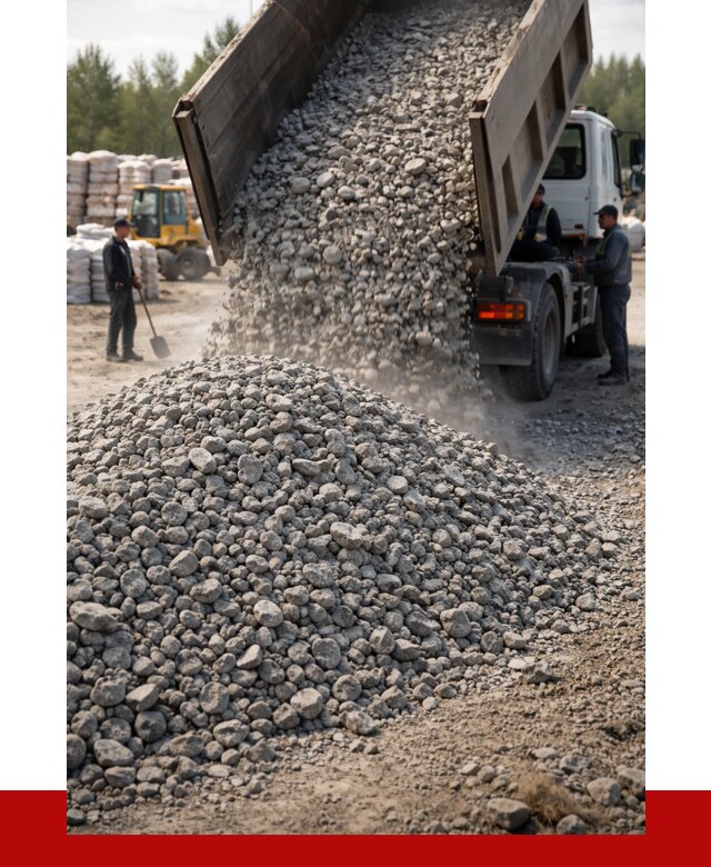 Бетонный щебень фракция 40-70 в Коврове от 1842 р. ПРОНЕРУДКвр