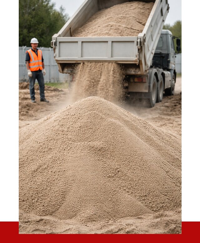 Купить сеяный песок с доставкой в Коврове от 2251 р ПРОНЕРУДКвр