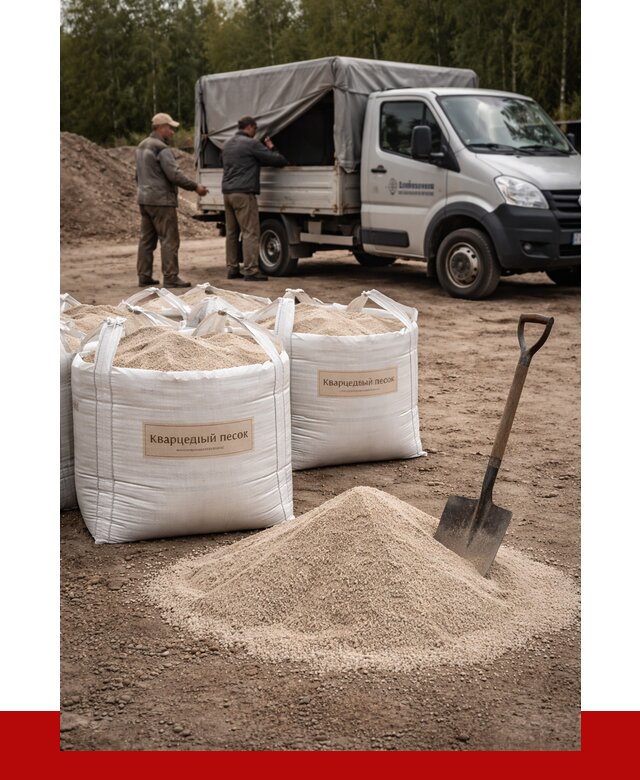 Кварцевый песок для пескоструя в Коврове от 4604 р. | ПРОНЕРУДКвр
