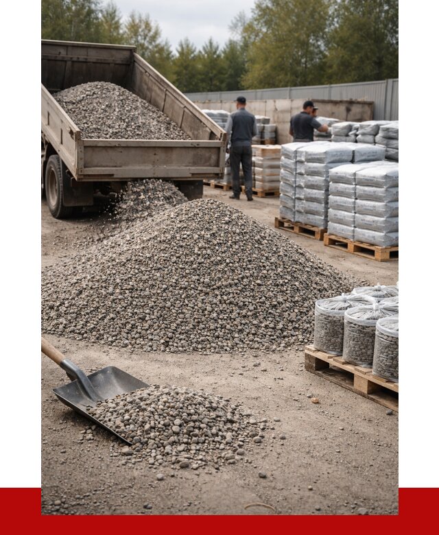 Гравий фракция 5-20 в Коврове купить от 2353 р. ПРОНЕРУДКвр