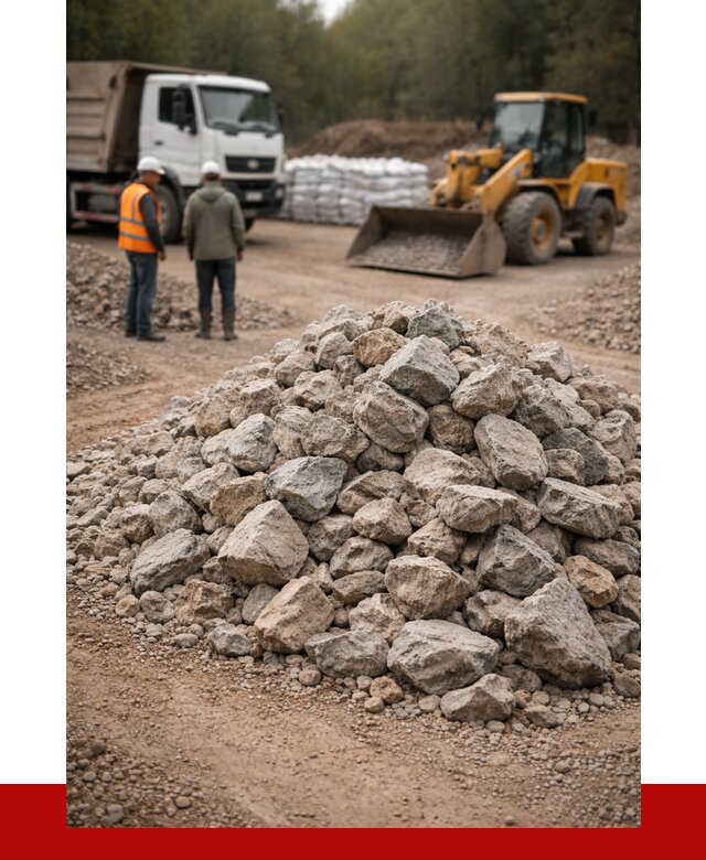Купить бутовый камень с доставкой в Коврове от 2353 р. | ПРОНЕРУДКвр