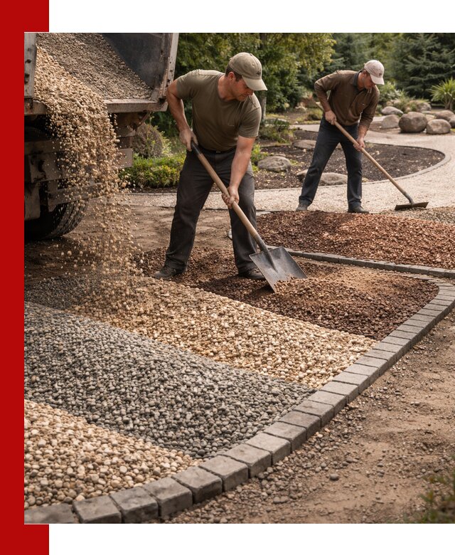 Декоративная крошка для ландшафта в Коврове — продажа и доставка