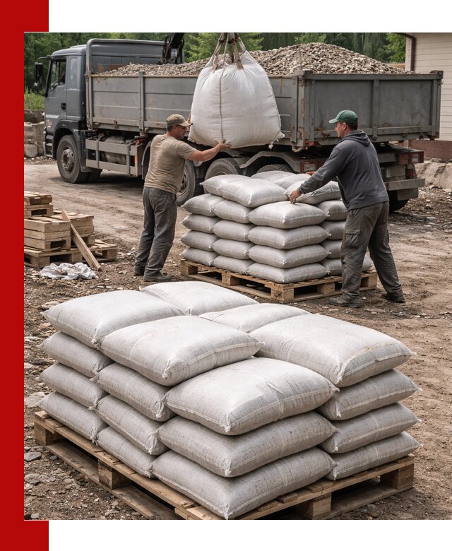 Керамзит в мешках с доставкой в Коврове от компании-поставщика