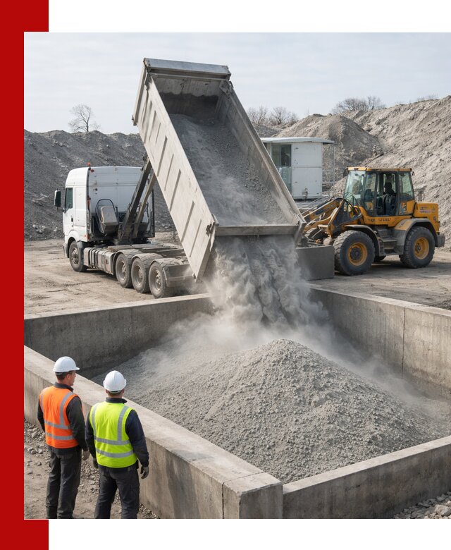 Доставка цемента навалом в Коврове крупными партиями