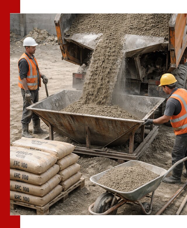 Доставка цементно-песчаной смеси М100 в Коврове