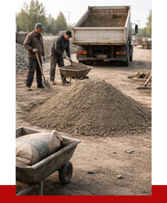 Цементно-песчаная смесь М150 в Коврове от 4809 р. | ПРОНЕРУДКвр