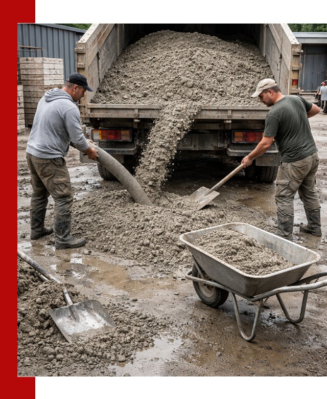 Цементно-песчаная смесь М150 доставка в Коврове