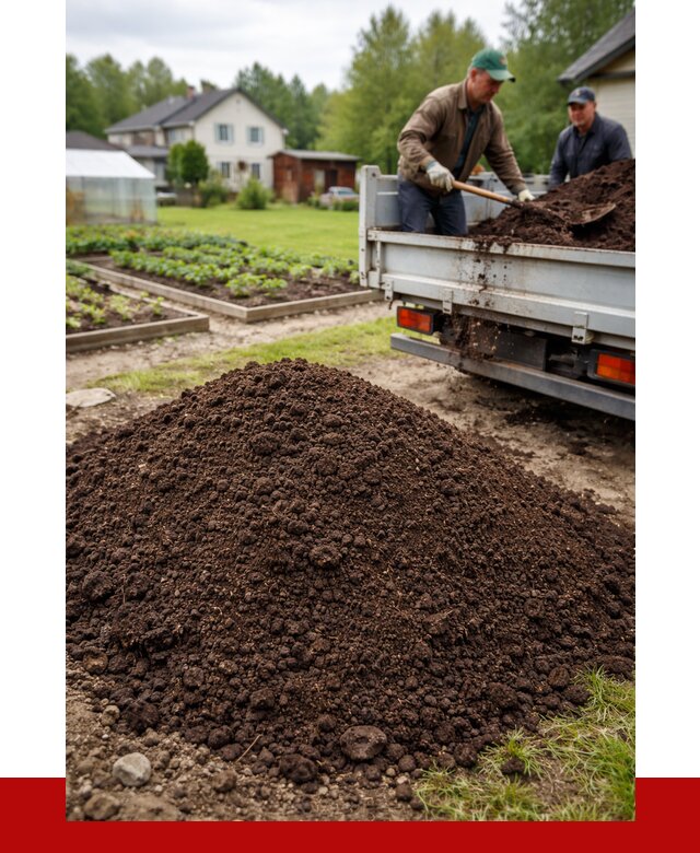 Плодородный грунт в Коврове с доставкой от 4297 р. | ПРОНЕРУДКвр