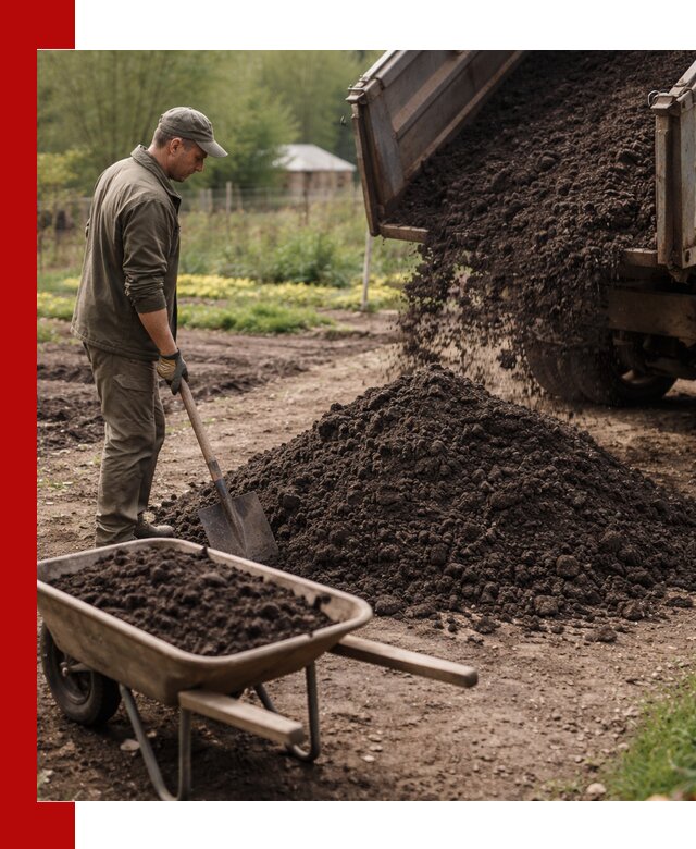 Доставка качественной земли для огорода в Коврове