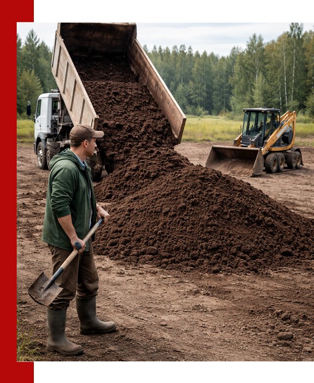 Купить верховой торф с доставкой в Коврове для садоводства и растений