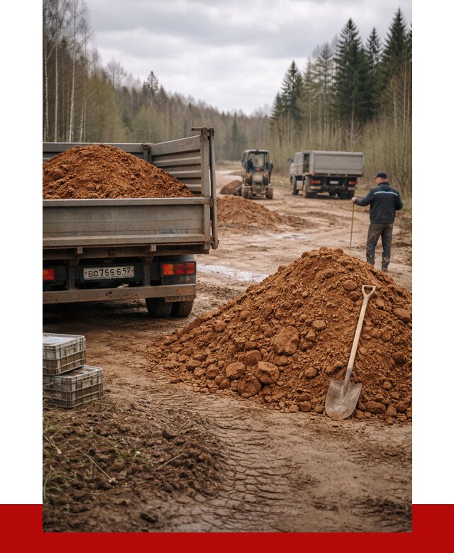 Глина и суглинки в Коврове от 4604 р. за куб | ПРОНЕРУДКвр