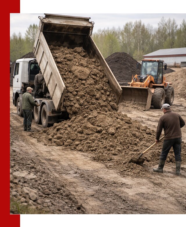 Доставка глин и суглинков в Коврове оптом и вкрай