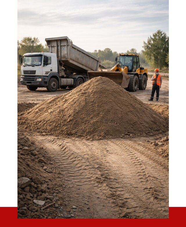 Купить песчаный грунт с доставкой в Коврове от 4297 р. | ПРОНЕРУДКвр