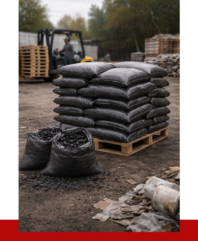 Купить уголь в мешках с доставкой в Коврове от 7674 р. | ПРОНЕРУДКвр