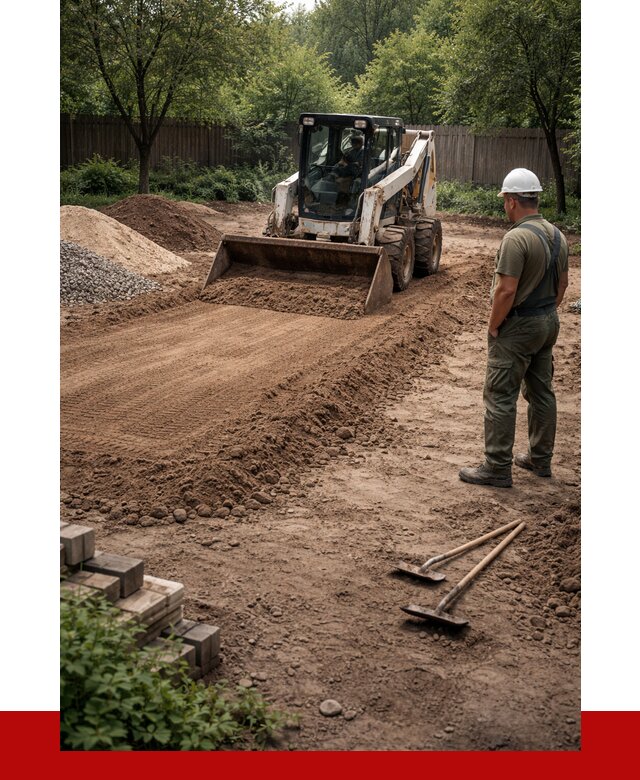 Выравнивание участка под ключ в Коврове от 3581 р. | ПРОНЕРУДКвр
